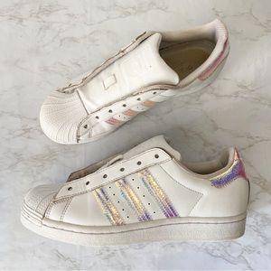 Adidas Originals Superstar Leather Metallic Sneaker